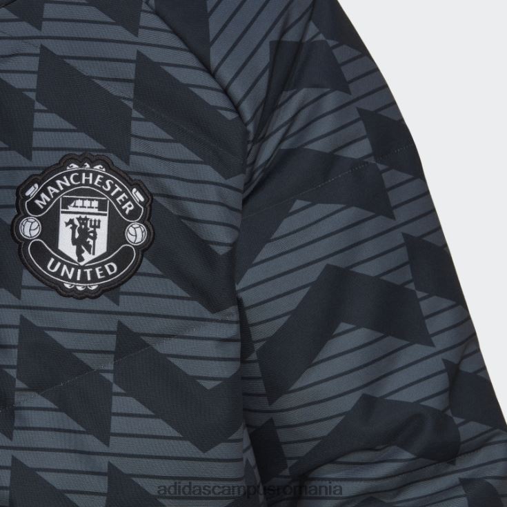adidas campus romania manchester united lifestyler puf negru adidas bărbați negru/gri noapte J266N214046
