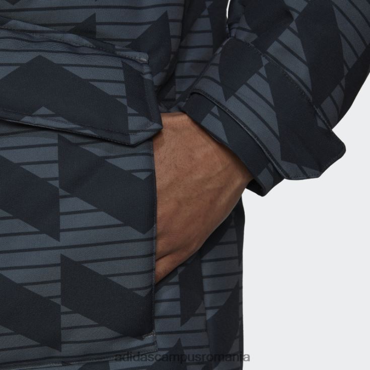 adidas campus romania manchester united lifestyler puf negru adidas bărbați negru/gri noapte J266N214046