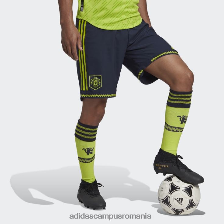 adidas campus romania manchester united third authentic shorts ink bărbați cerneală J266N213321
