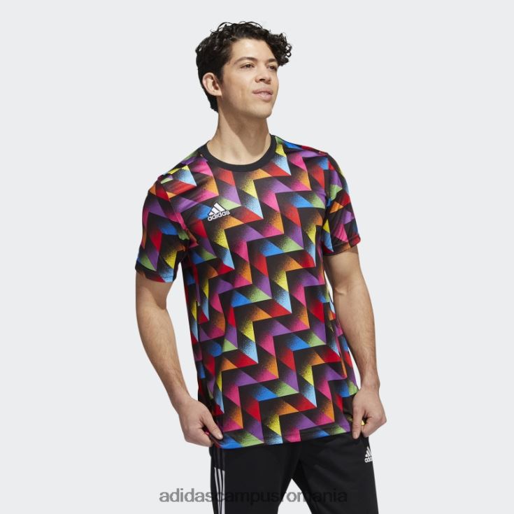 adidas campus romania mls lgbtq+ tricou pre-meci multicolor bărbați multicolor J266N213688