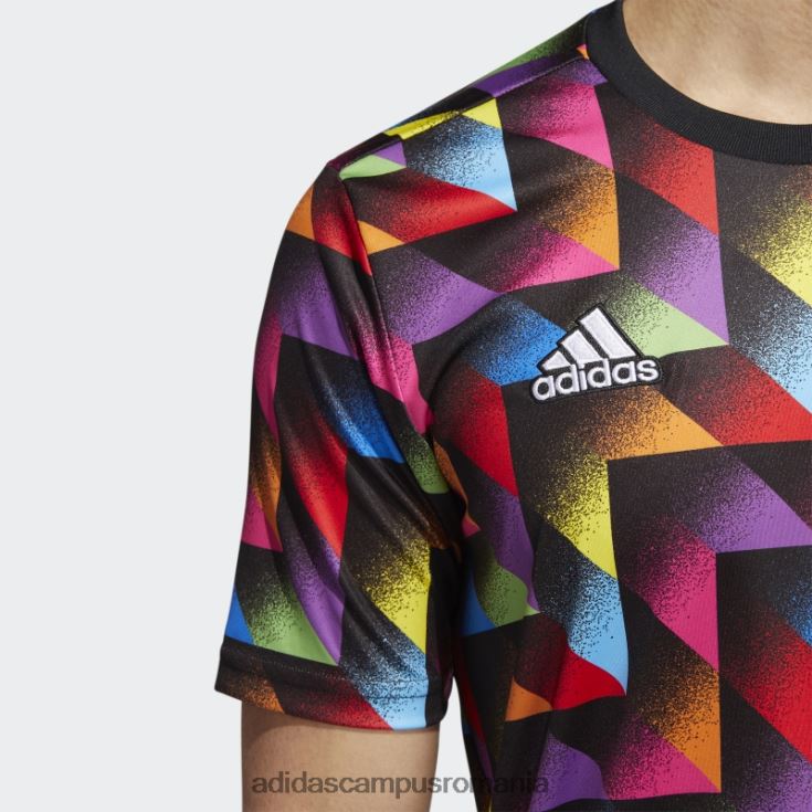 adidas campus romania mls lgbtq+ tricou pre-meci multicolor bărbați multicolor J266N213688