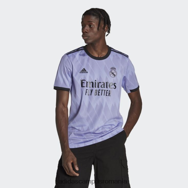 adidas campus romania mov deschis real madrid 22/23 deplasare tricou moda bărbați violet deschis J266N21450