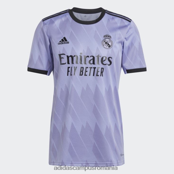 adidas campus romania mov deschis real madrid 22/23 deplasare tricou moda bărbați violet deschis J266N21450