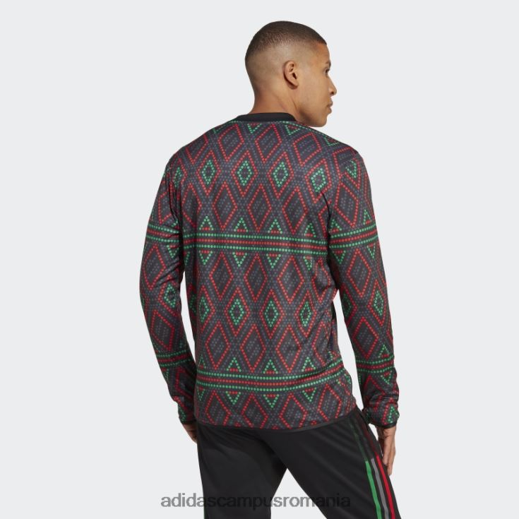 adidas campus romania negru ajax amsterdam x Daily Paper pre-meci top cald adidas bărbați alb negru J266N214175