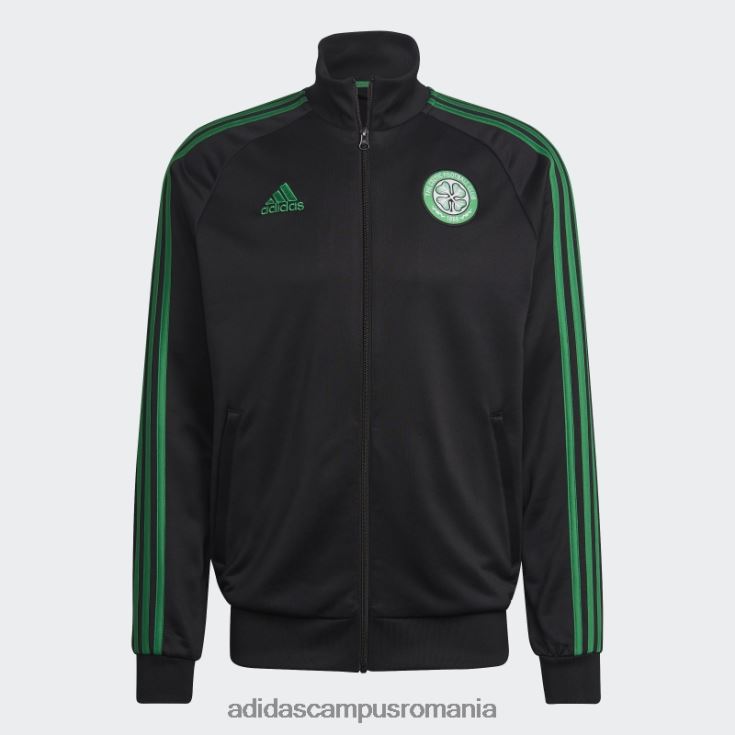 adidas campus romania negru celtic fc dna track top bărbați negru J266N214195
