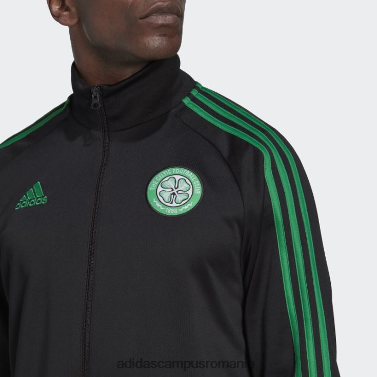 adidas campus romania negru celtic fc dna track top bărbați negru J266N214195