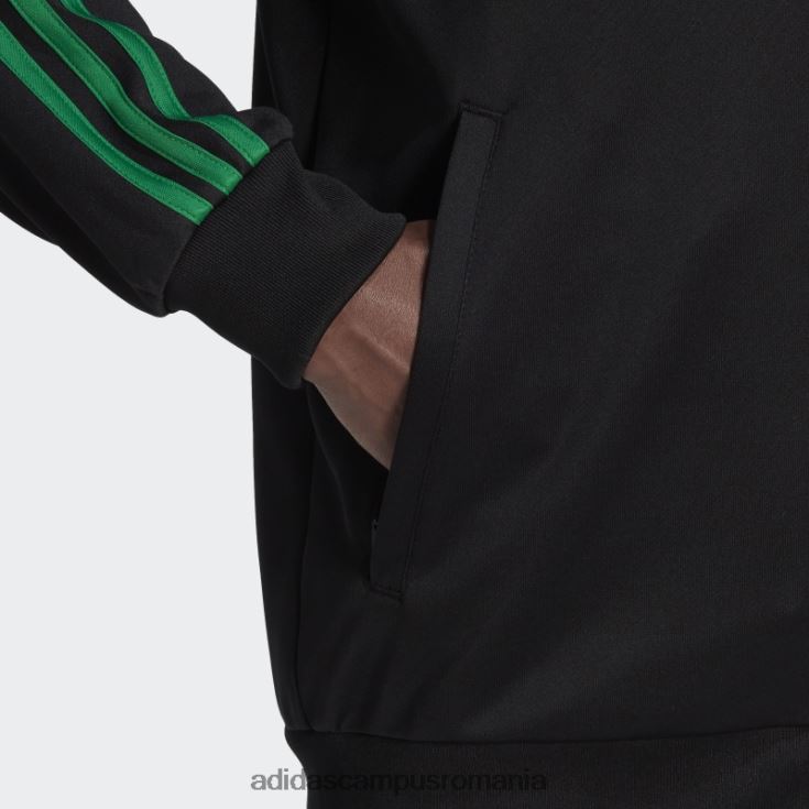 adidas campus romania negru celtic fc dna track top bărbați negru J266N214195