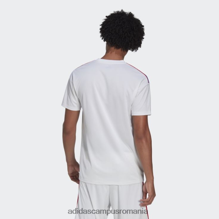 adidas campus romania olympique lyonnais 22/23 tricou acasă alb adidas bărbați alb J266N213830