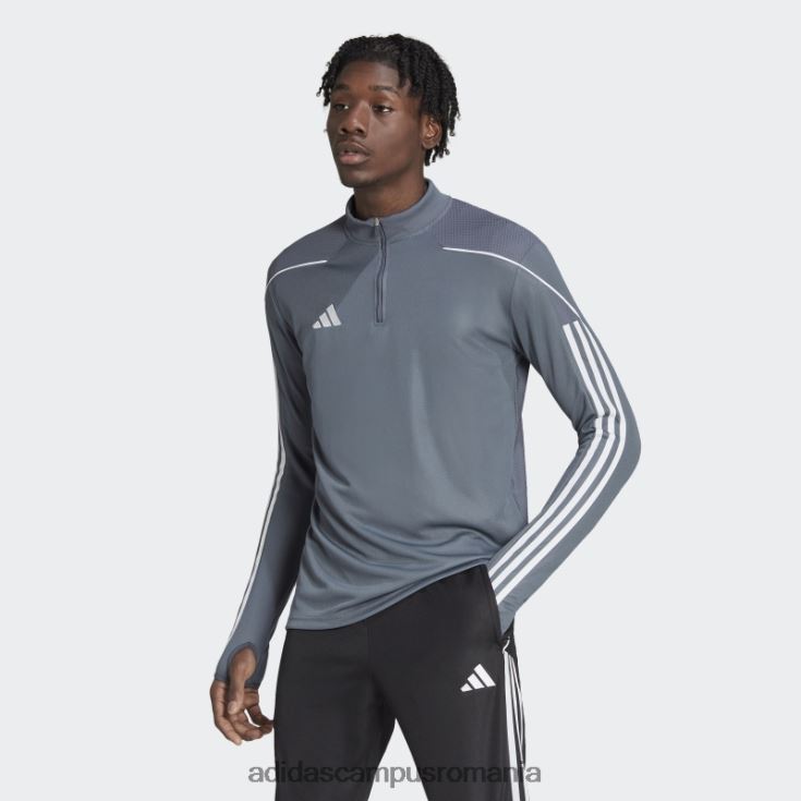 adidas campus romania onix tiro 23 liga de antrenament top adidas bărbați onix J266N25049