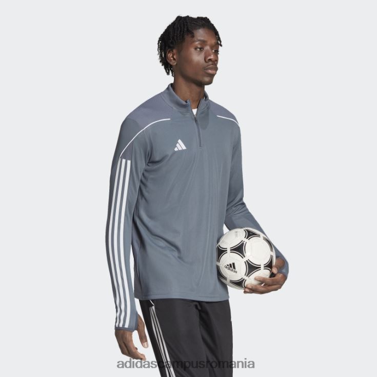 adidas campus romania onix tiro 23 liga de antrenament top adidas bărbați onix J266N25049