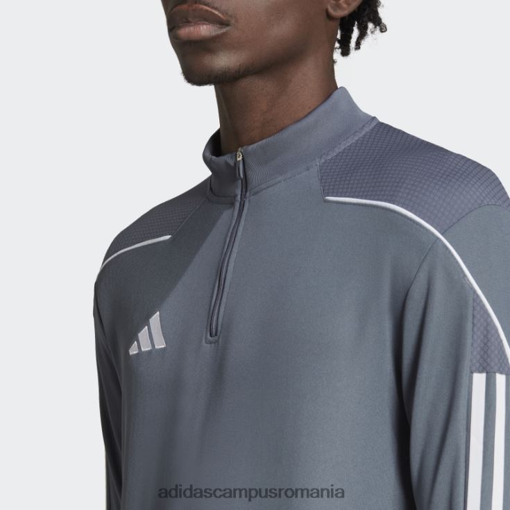 adidas campus romania onix tiro 23 liga de antrenament top adidas bărbați onix J266N25049