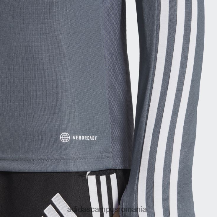 adidas campus romania onix tiro 23 liga de antrenament top adidas bărbați onix J266N25049