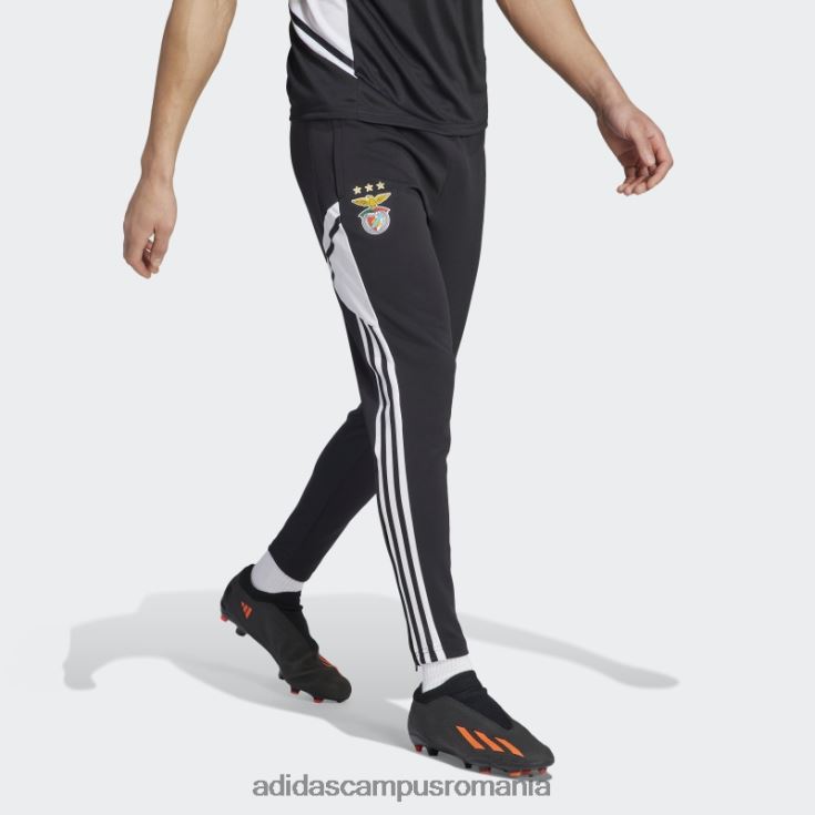 adidas campus romania pantaloni de antrenament benfica condivo negri eleganti bărbați negru J266N214114