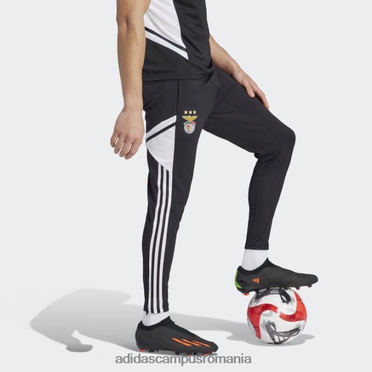 adidas campus romania pantaloni de antrenament benfica condivo negri eleganti bărbați negru J266N214114