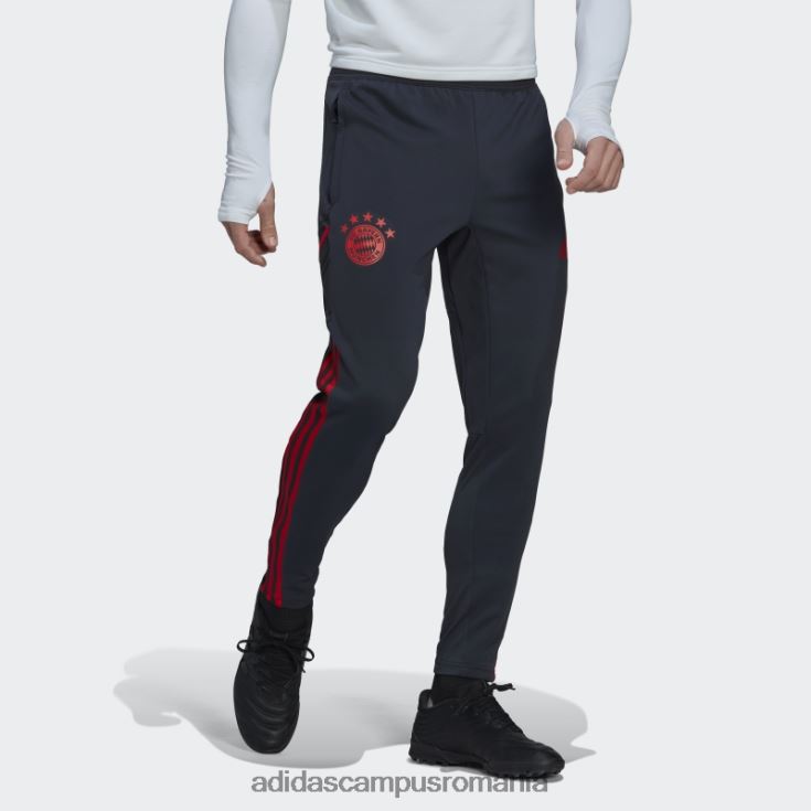 adidas campus romania pantaloni de antrenament fc bayern condivo 22 gri noapte bărbați gri de noapte J266N214110