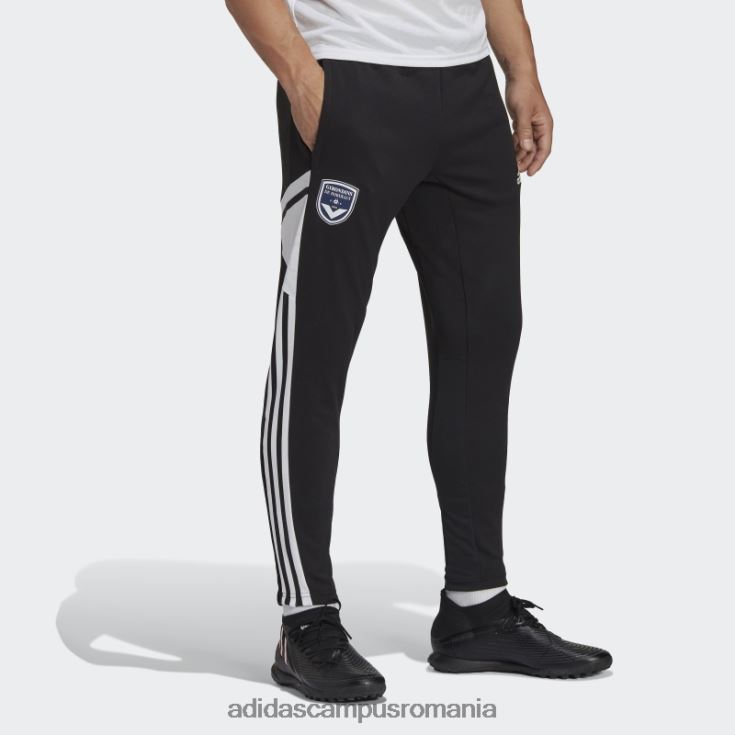 adidas campus romania pantaloni de antrenament girondins de bordeaux negri bărbați negru J266N214423