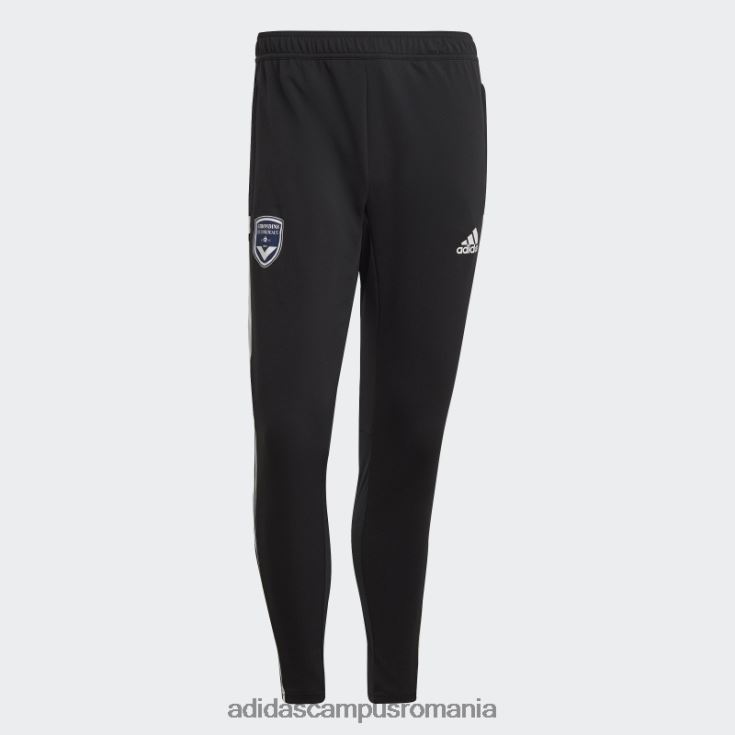 adidas campus romania pantaloni de antrenament girondins de bordeaux negri bărbați negru J266N214423