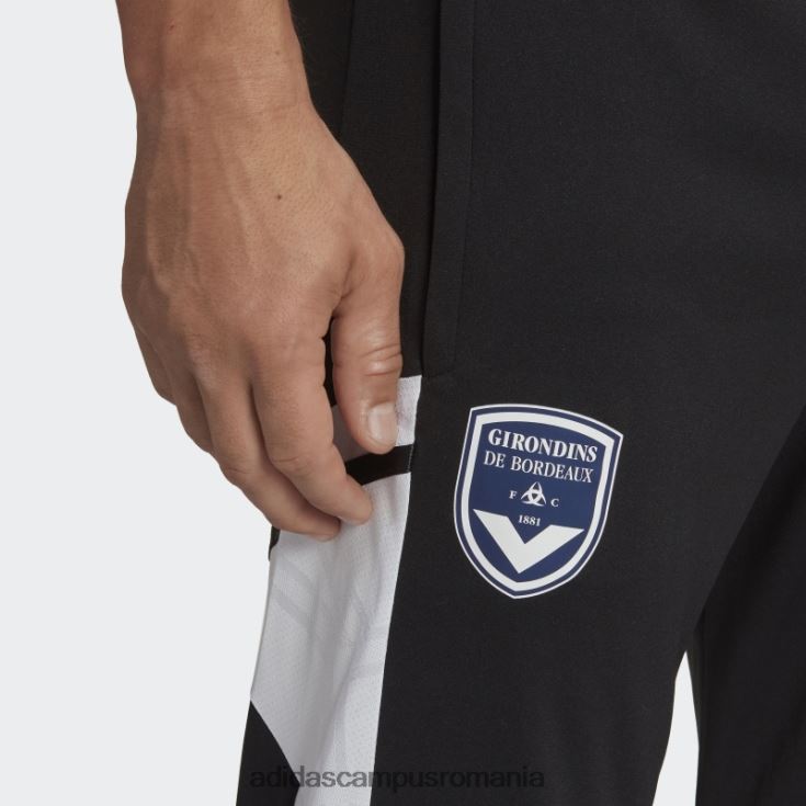adidas campus romania pantaloni de antrenament girondins de bordeaux negri bărbați negru J266N214423