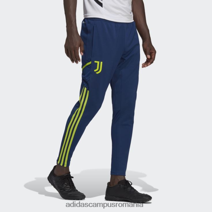 adidas campus romania pantaloni de antrenament juventus condivo 22 albastru misterios bărbați mister albastru/slime J266N214099