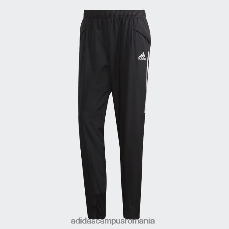 adidas campus romania pantaloni de trening de prezentare condivo 20 negri bărbați alb negru J266N214873