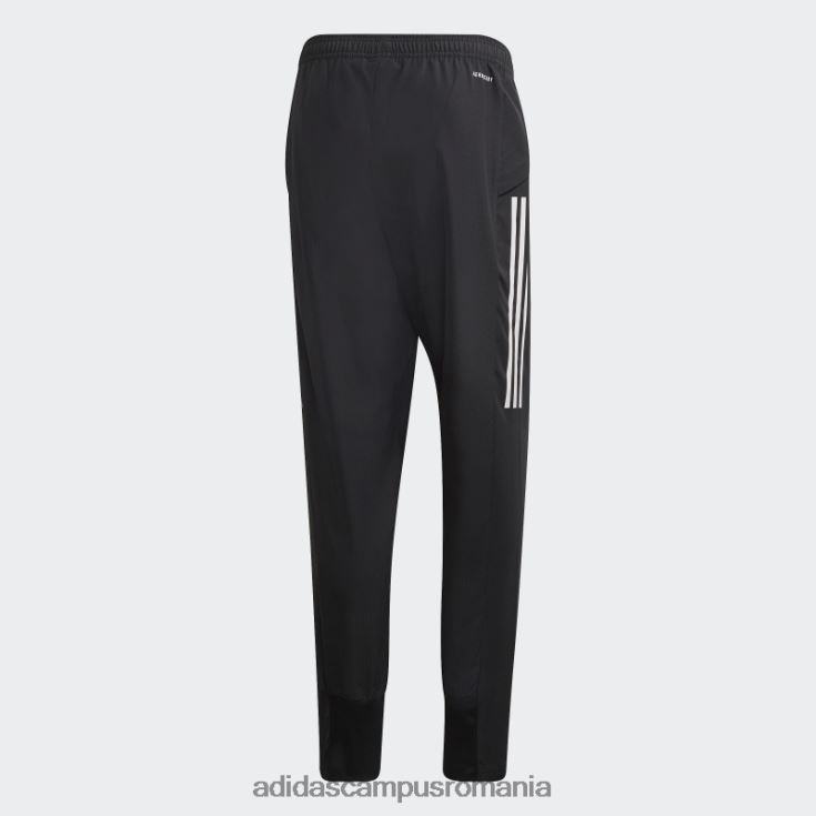 adidas campus romania pantaloni de trening de prezentare condivo 20 negri bărbați alb negru J266N214873