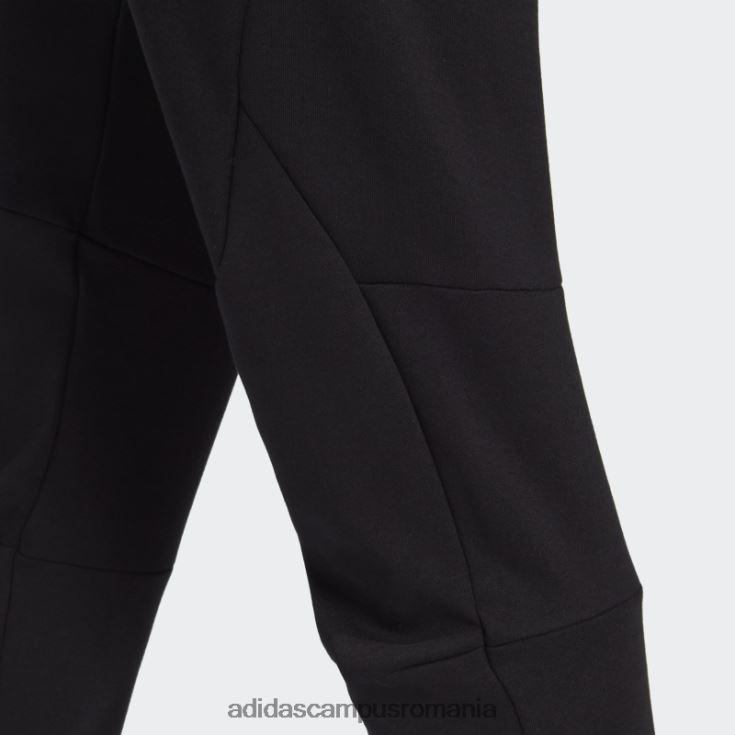 adidas campus romania pantaloni de trening de voiaj real madrid negru bărbați negru/violet J266N213646