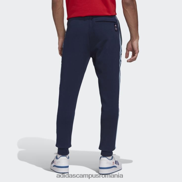 adidas campus romania pantaloni de trening din bumbac greu arsenal lifestyler bleumarin adidas bărbați marina J266N214268