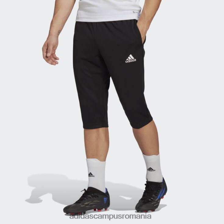 adidas campus romania pantaloni de trening entrada 22 3/4 negru adidas bărbați negru J266N213200