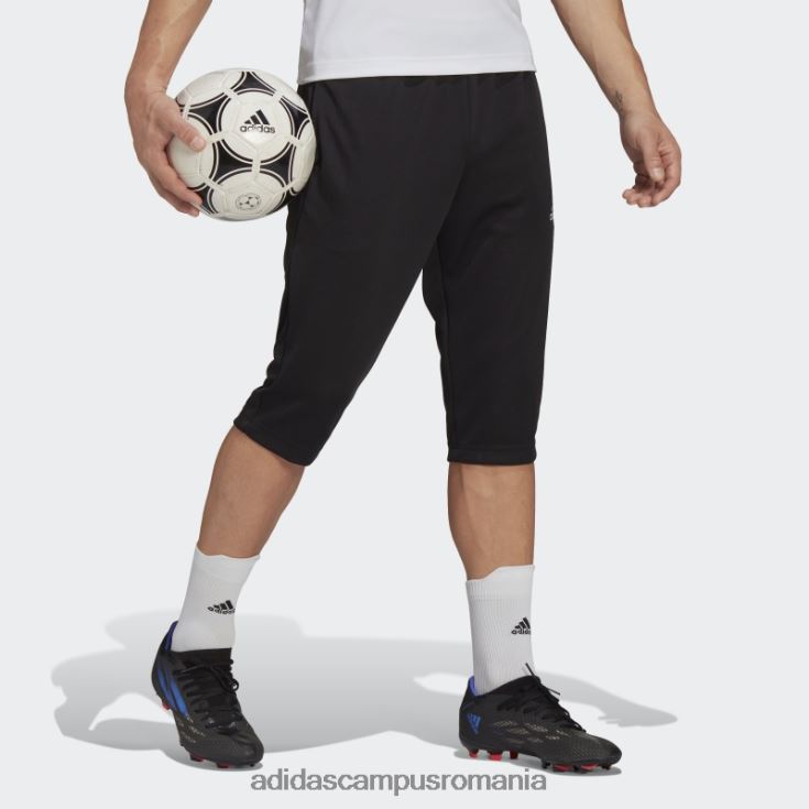 adidas campus romania pantaloni de trening entrada 22 3/4 negru adidas bărbați negru J266N213200