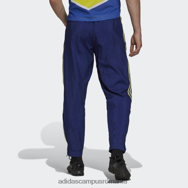 adidas campus romania pantaloni de trening țesut cu iconițele juventus albastre victorie bărbați albastru victorie J266N215136