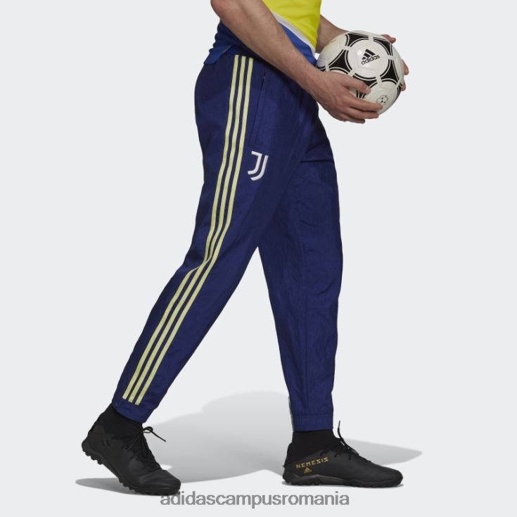 adidas campus romania pantaloni de trening țesut cu iconițele juventus albastre victorie bărbați albastru victorie J266N215136