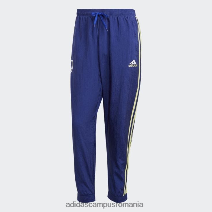 adidas campus romania pantaloni de trening țesut cu iconițele juventus albastre victorie bărbați albastru victorie J266N215136