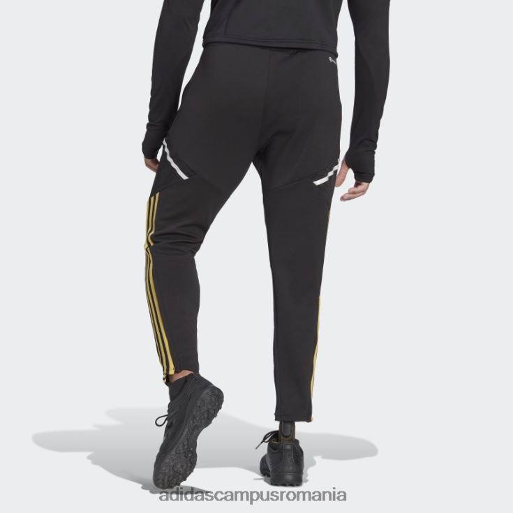 adidas campus romania pantaloni de trening juventus condivo 22 negru bărbați alb negru J266N213795