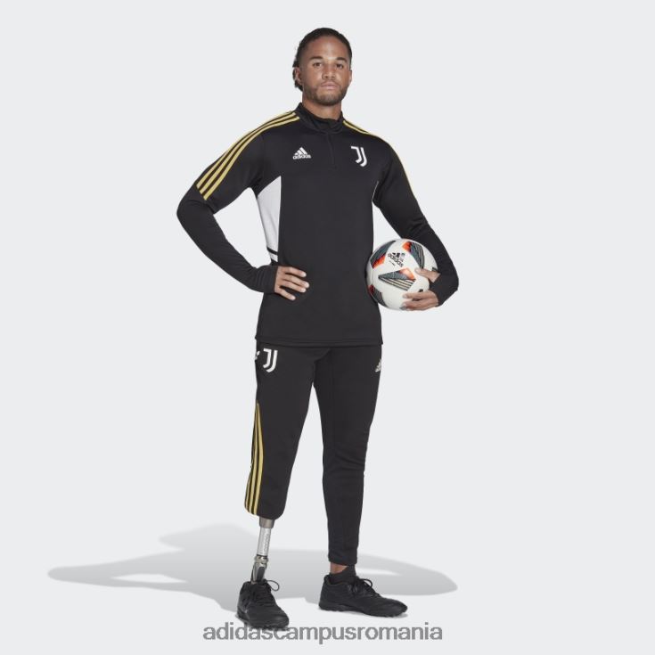 adidas campus romania pantaloni de trening juventus condivo 22 negru bărbați alb negru J266N213795