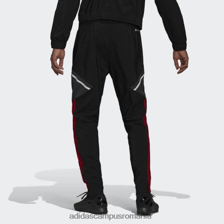 adidas campus romania pantaloni de trening negru de prezentare manchester united bărbați negru J266N213751