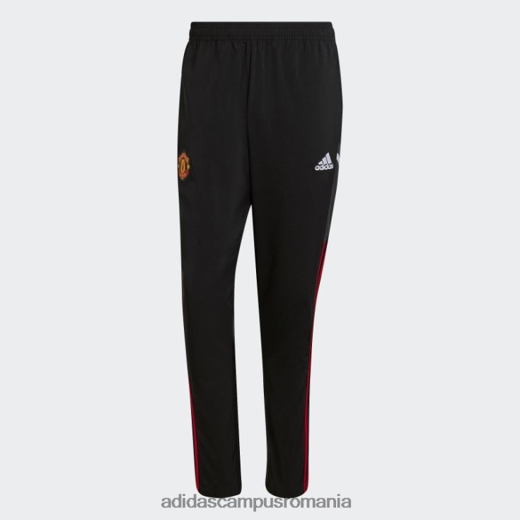 adidas campus romania pantaloni de trening negru de prezentare manchester united bărbați negru J266N213751