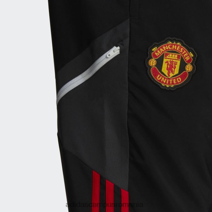 adidas campus romania pantaloni de trening negru de prezentare manchester united bărbați negru J266N213751