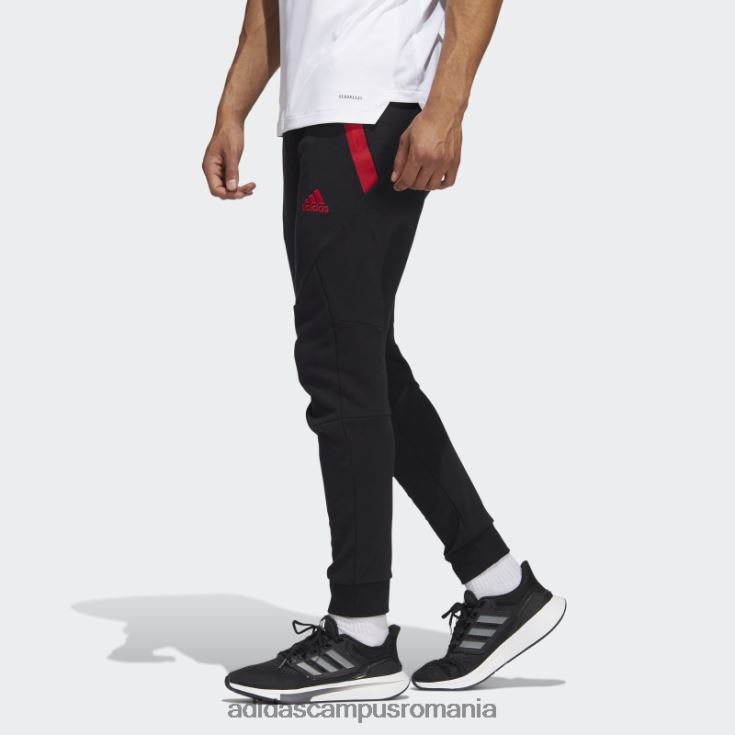 adidas campus romania pantaloni de trening negru fierbinte manchester united travel bărbați negru J266N213636