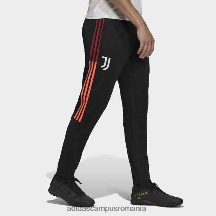 adidas campus romania pantaloni de trening negru juventus tiro de antrenament adidas bărbați negru/turbo J266N215051