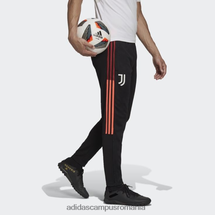 adidas campus romania pantaloni de trening negru juventus tiro de antrenament adidas bărbați negru/turbo J266N215051