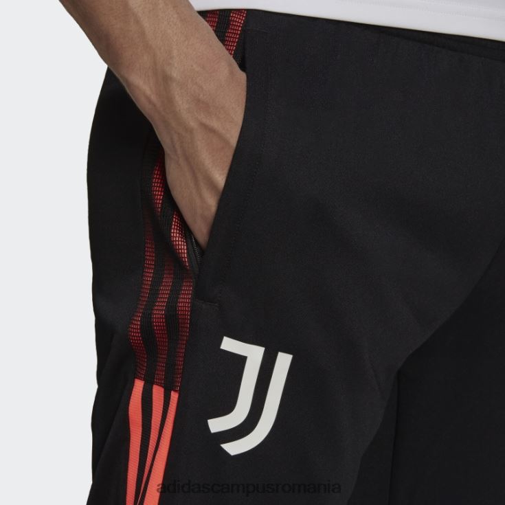 adidas campus romania pantaloni de trening negru juventus tiro de antrenament adidas bărbați negru/turbo J266N215051