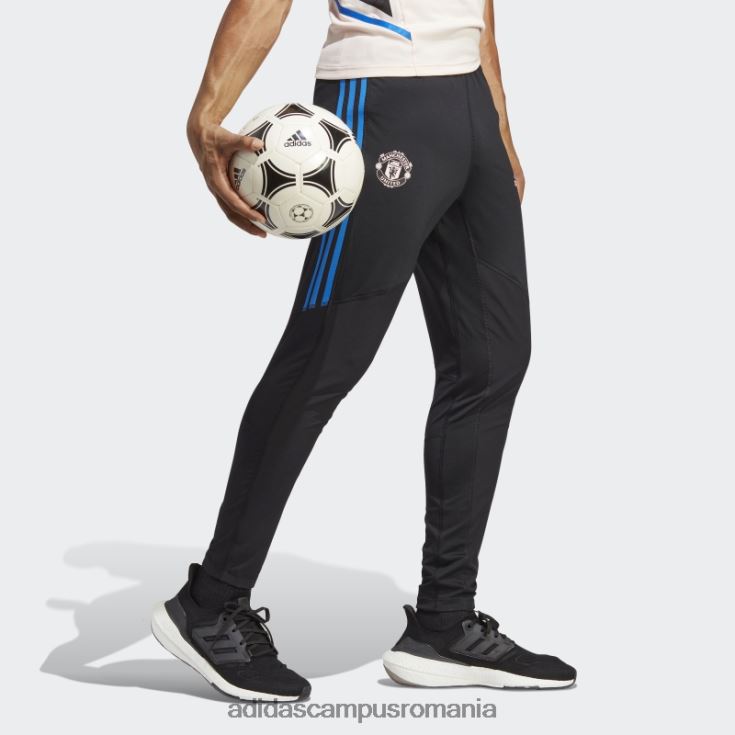 adidas campus romania pantaloni de trening negru manchester united condivo 22 pro bărbați negru/albastru strălucitor J266N213810