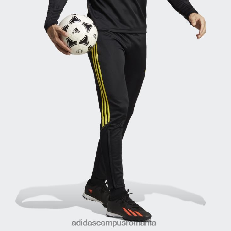 adidas campus romania pantaloni de trening pentru antrenament club tiro 23 negru bărbați galben închis J266N213118