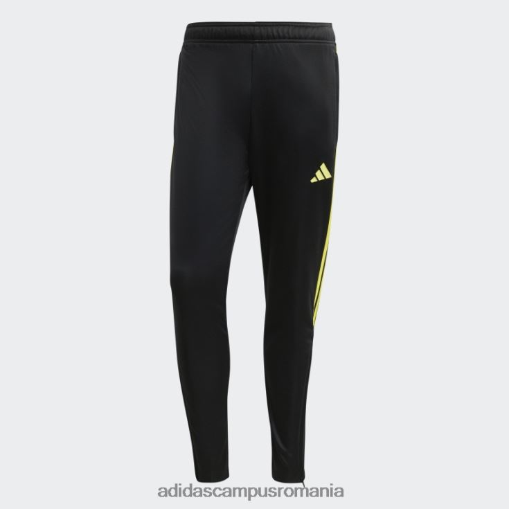 adidas campus romania pantaloni de trening pentru antrenament club tiro 23 negru bărbați galben închis J266N213118