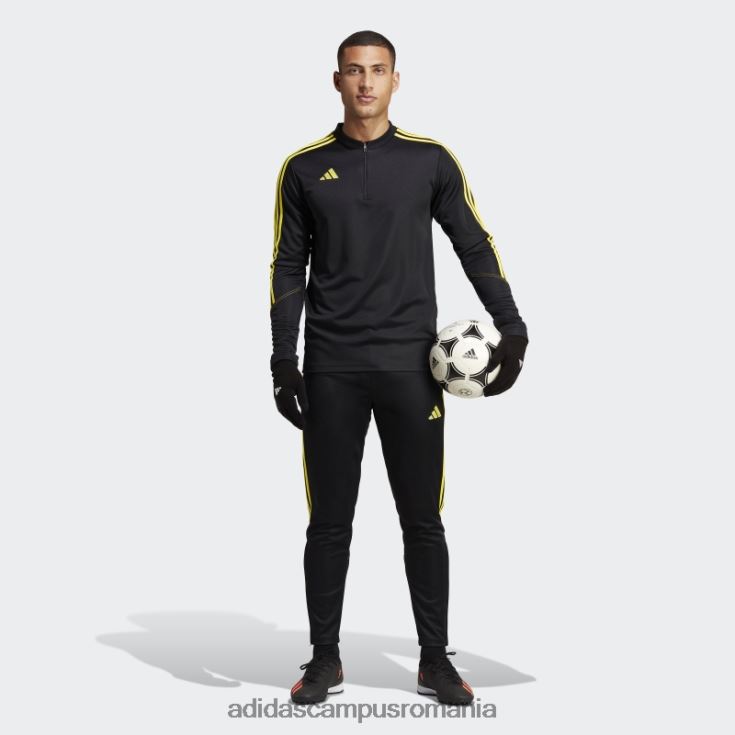 adidas campus romania pantaloni de trening pentru antrenament club tiro 23 negru bărbați galben închis J266N213118