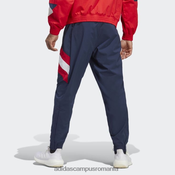 adidas campus romania pantaloni țesuți cu iconiță arsenal bleumarin bărbați marina J266N26074