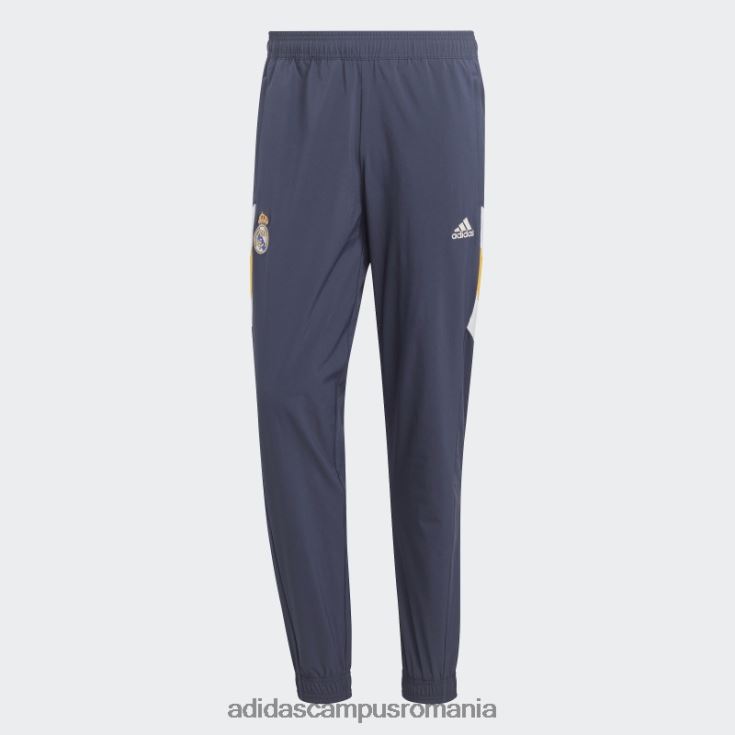 adidas campus romania pantaloni țesuți icoană real madrid bleumarin de noapte adidas bărbați marina de noapte J266N26057