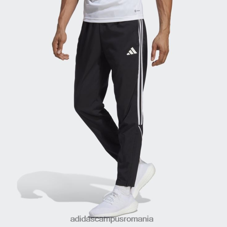 adidas campus romania pantaloni negri țesuți league tiro 23 bărbați negru J266N25626