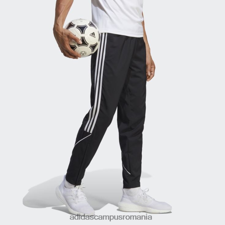 adidas campus romania pantaloni negri țesuți league tiro 23 bărbați negru J266N25626