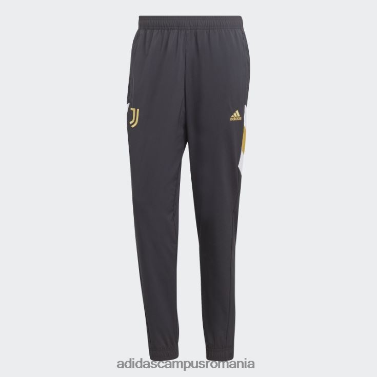 adidas campus romania pantaloni negri împletiti icon juventus bărbați negru J266N26077